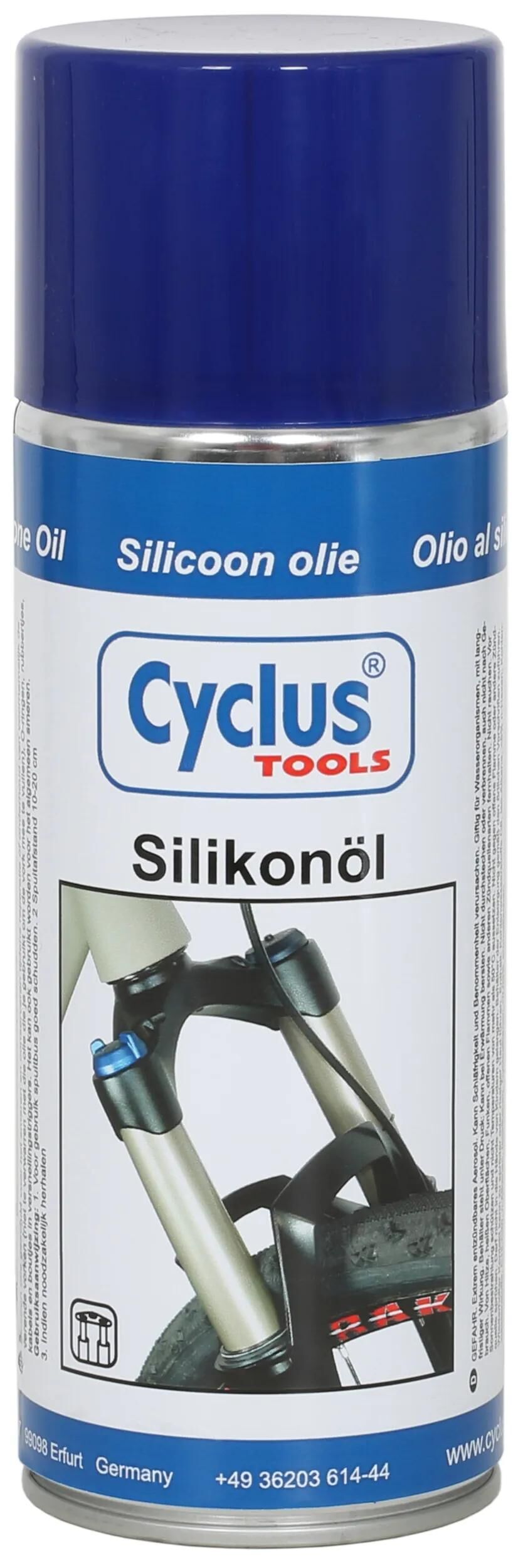 Cyclplus cycle silicone spray aérosol 400ml