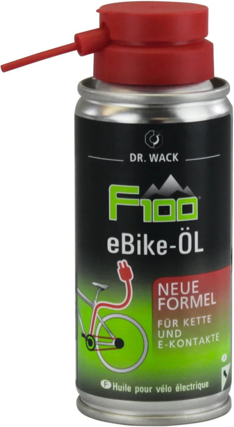 Dr Wack F100 F100 Huile pour chaîne de vélo électrique 100 ml