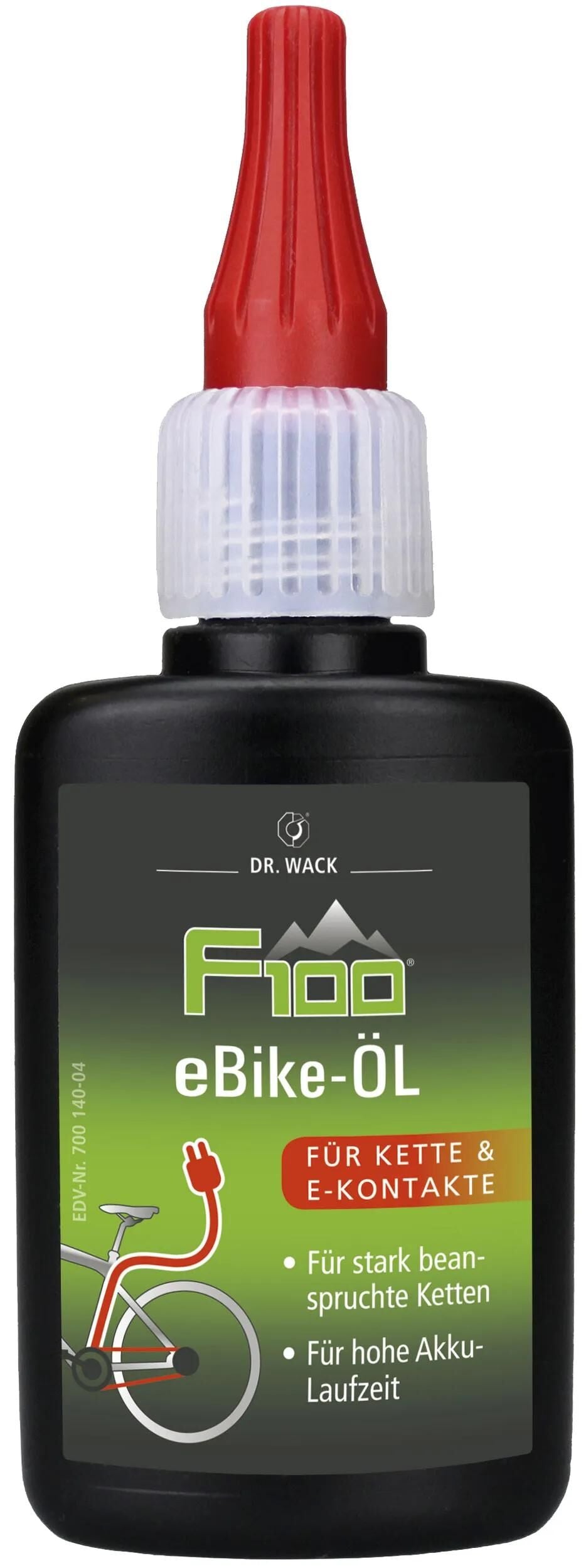Dr Wack F100 Dr. wack f100 huile pour chaîne de vélo électrique 50 ml