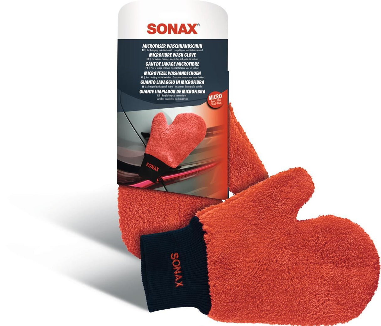 Gant de lavage en microfibre Sonax