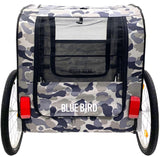 Blue bird vélo chien chariot chien remorque 20 camouflage