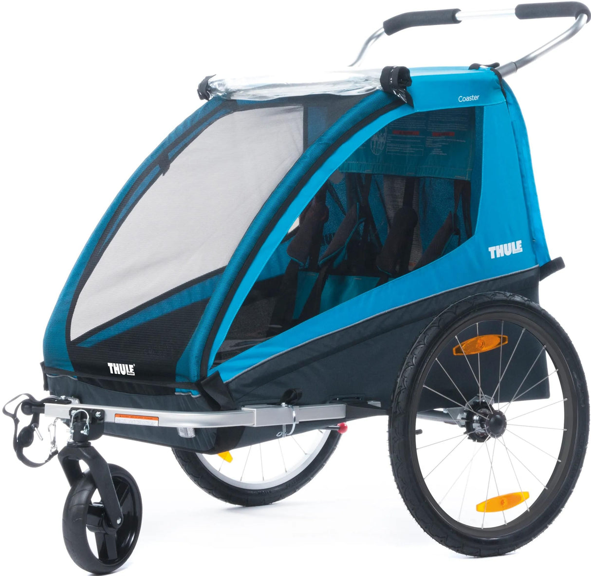 Thule remorque enfant coaster xt remorque enfant coaster xt 2 places,bleu