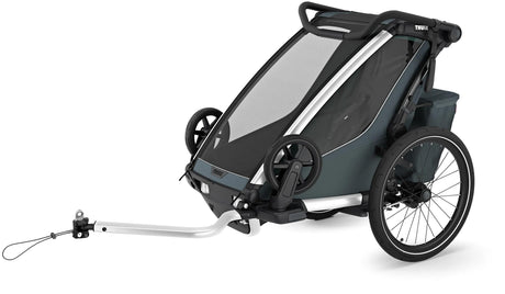 Thule vélo-remorque enfant chariot cross 2 simple. remorque à vélo chariot cross single