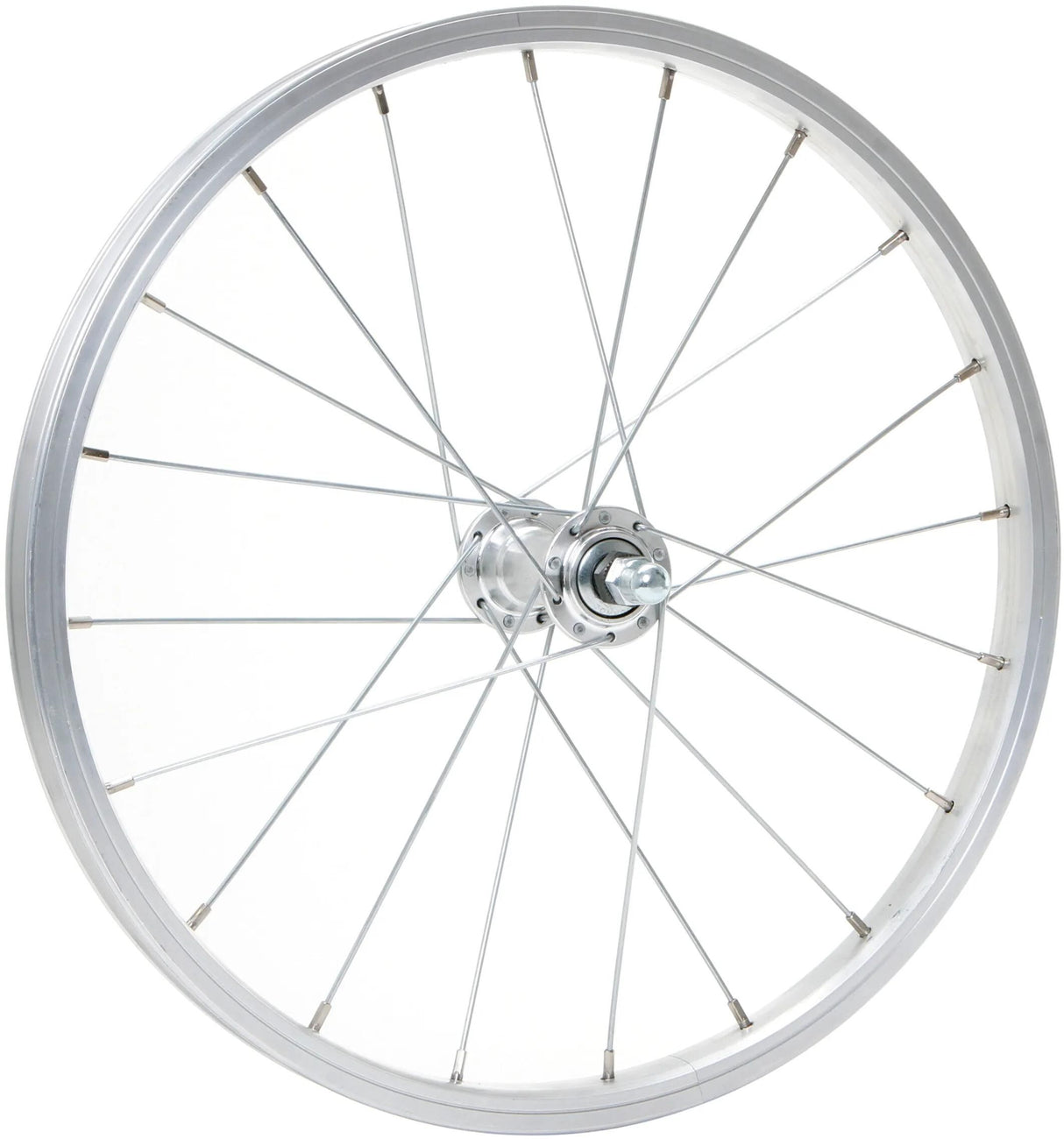 Roue avant Contec alu sport + quando kt-a16f. roue avant 18 2,00 zinc