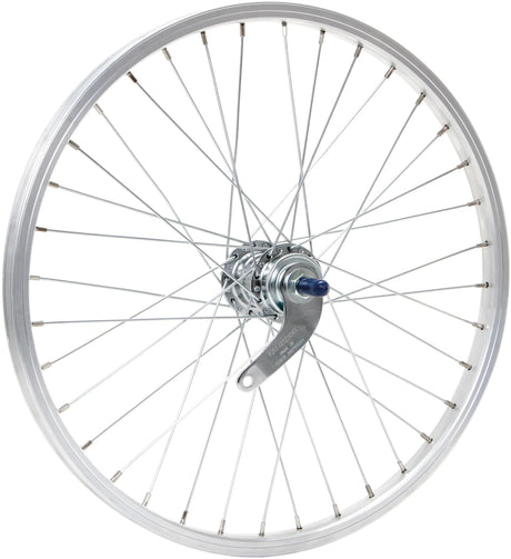 Roue arrière Contec aluminium sport + velosteel 471. roue arrière 20 2.00 zinc