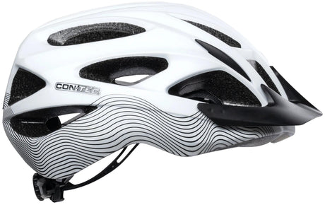 Casque Contec laska ct casques laska gr. m l blanc mat noir