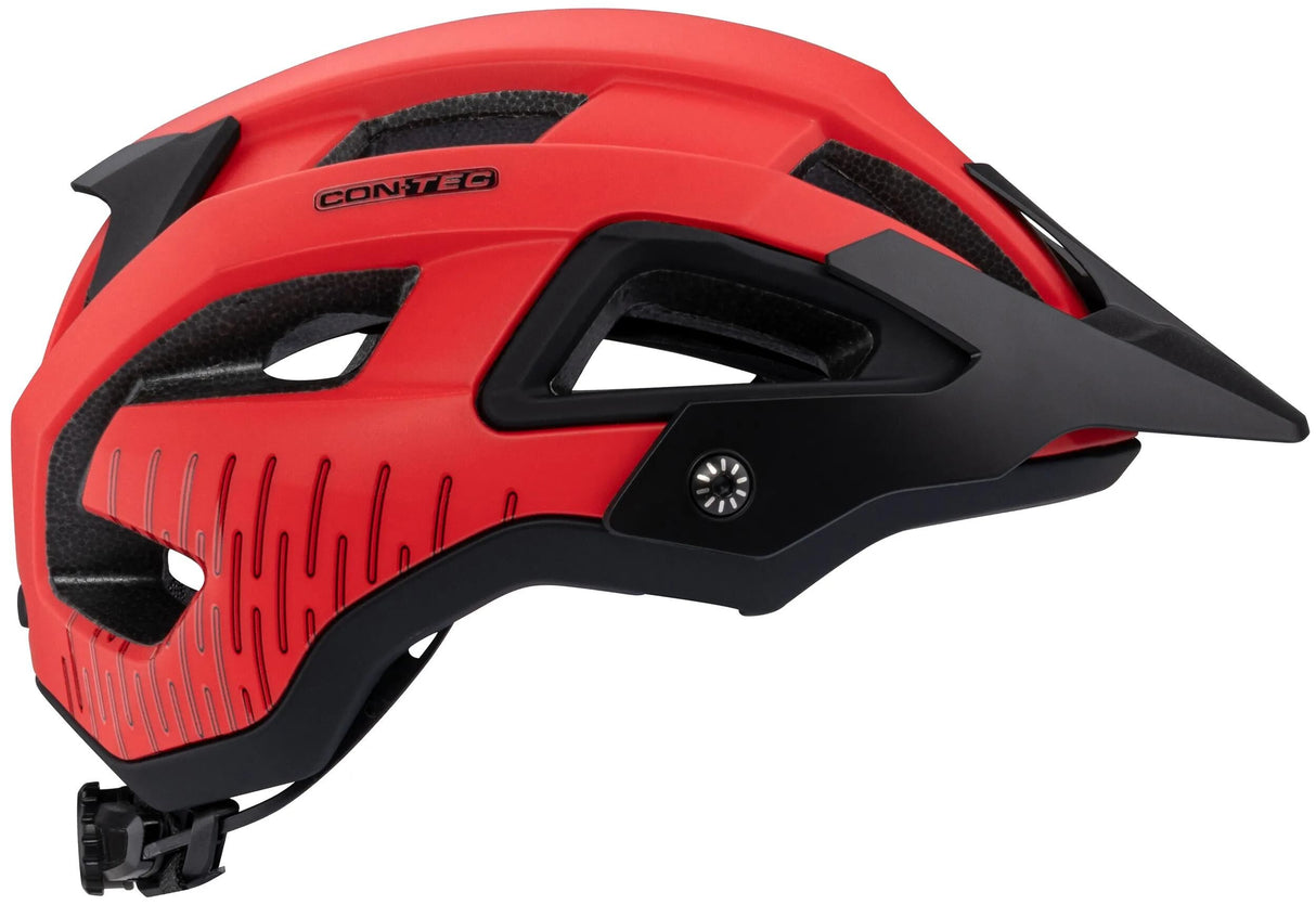 Contec casque katla ct casques katla gr. l rouge noir mat