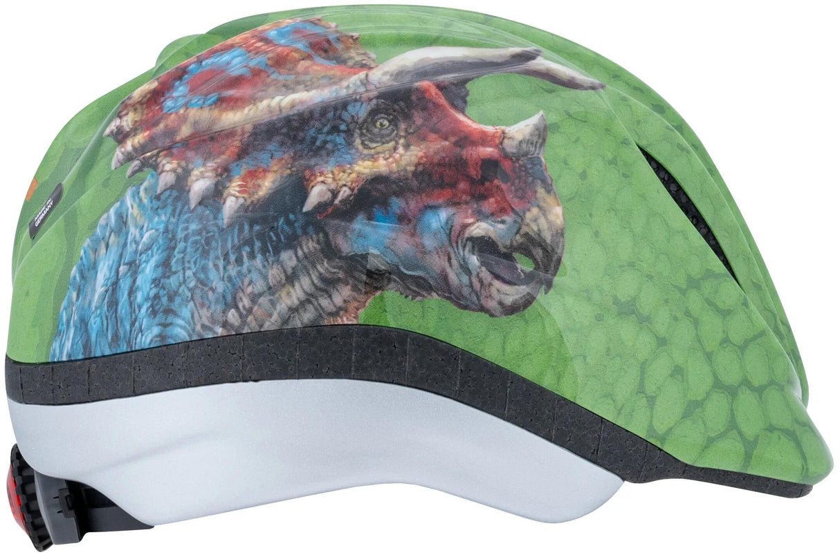 Bike fashion casque de vélo pour enfants t-rex world casque vélo fas.t-rex world xs