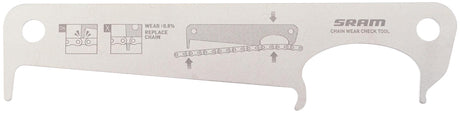 Taille de l'usure de la chaîne Sram Usure de la chaîne 0,8 pour cent