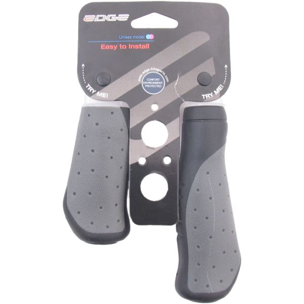 Ergo City Handles - 135 + 92 mm - Black-Gray
