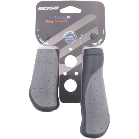Ergo City Handles - 135 + 92 mm - Black-Gray