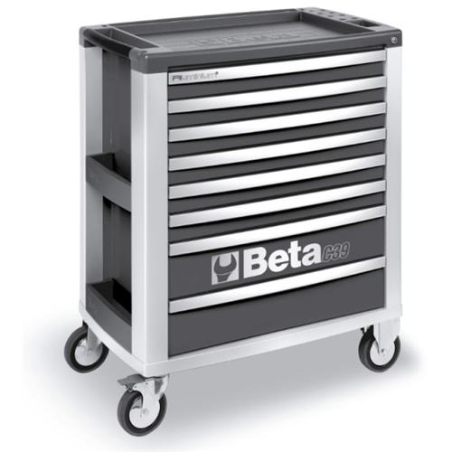 Chariot à outils Beta c39-8 g gris