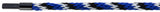 Abi longe mustang karjn crochet bleu royal noir blanc