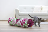 Tunnel à fermeture éclair en nylon fleur %c3%b8 25 x 90 cm