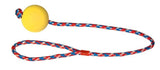 Balle en caoutchouc mousse sur corde 60cm