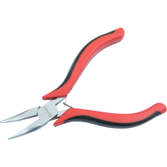 Connex pince à bec effilé mors courbés 120mm