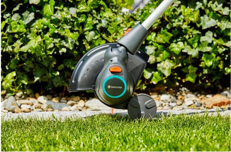 Gardena confortcut 23 18v p4a set coupe-herbe (gris orange, 14701-20, batterie incluse)