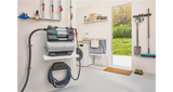 Pompe pressurisée Gardena 5600 SilentComfort (acier inoxydable gris, Bluetooth)