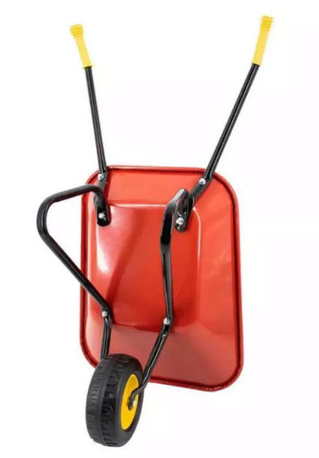 MM products brouette pour enfants conteneur en métal rouge