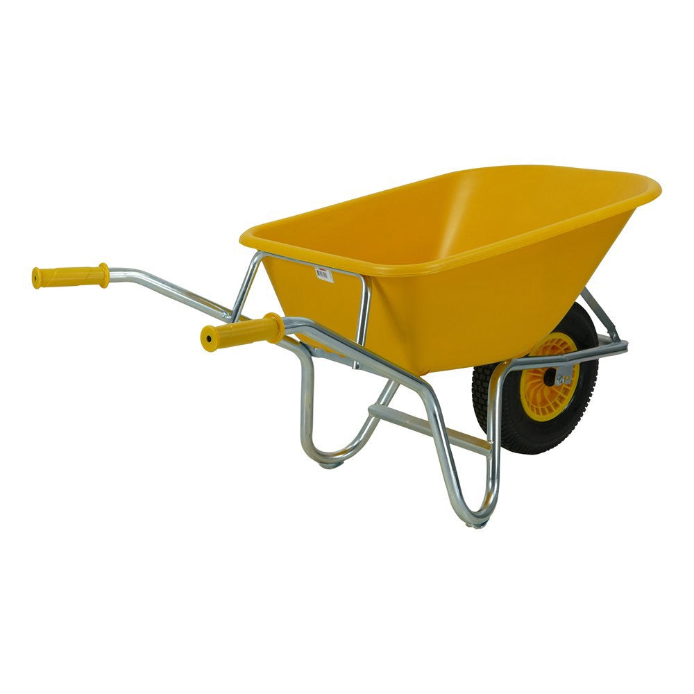 Fort products brouette 100l jaune type pe100