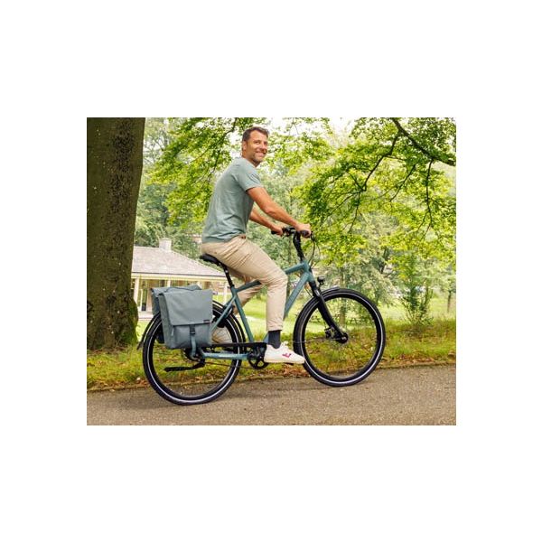 Newlooxs sac new looxs tulum double gris vert | 32l