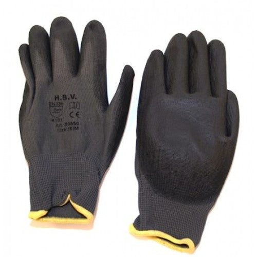 Handger. gants de montage moyen 8 gris-jaune