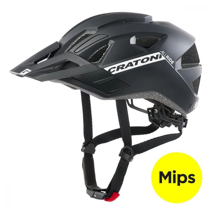 Casque Cratoni allride mips noir mat uni