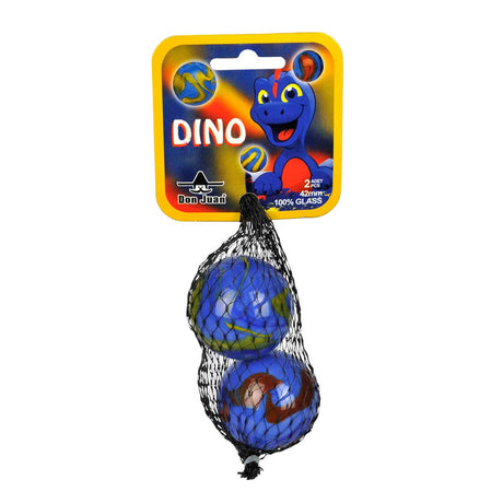 Adic bosses de marbre 2 pièces dinosaure 42 mm