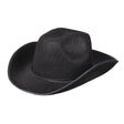 Boland chapeau de cowboy rodéo feutre noir