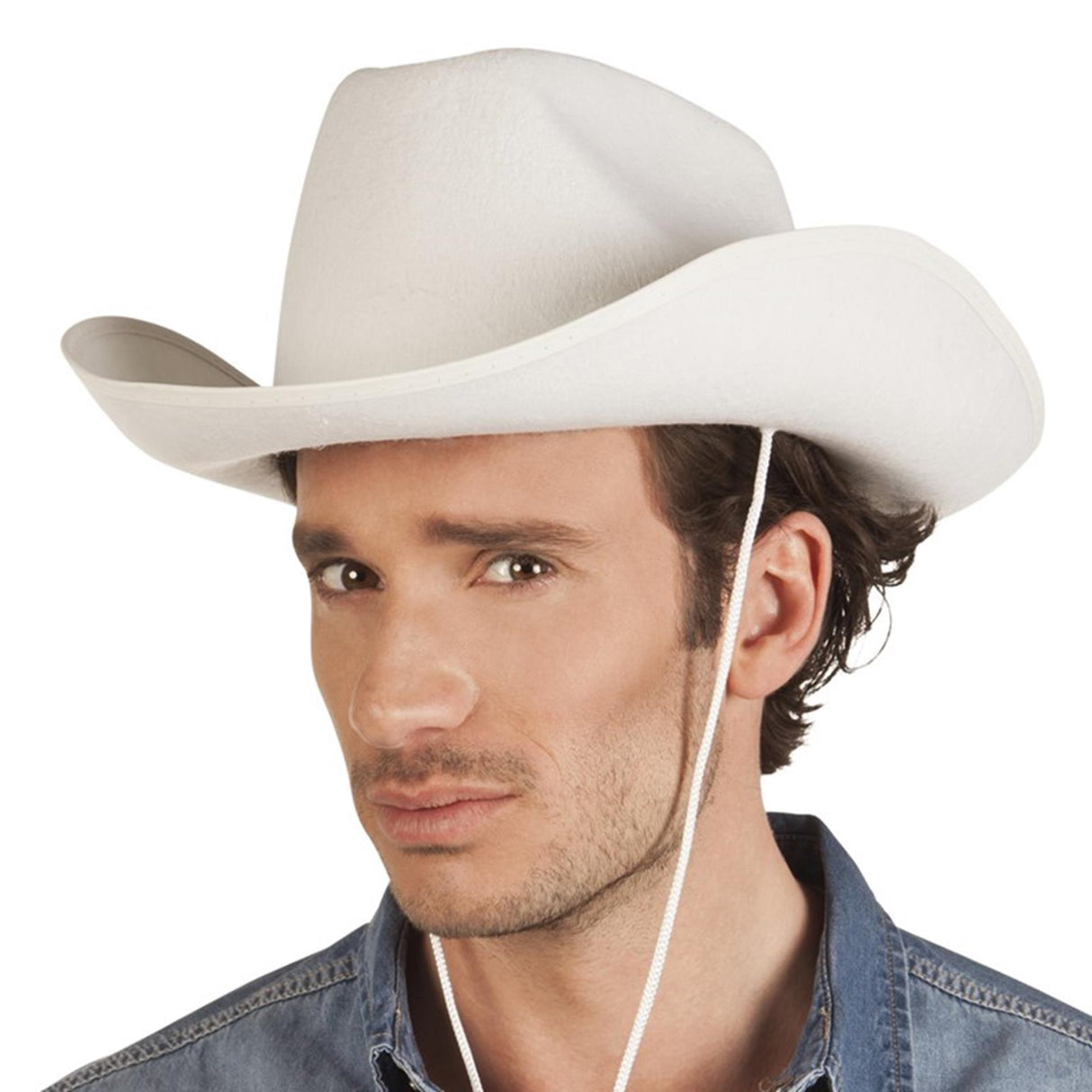 Chapeau de rodéo Boland blanc