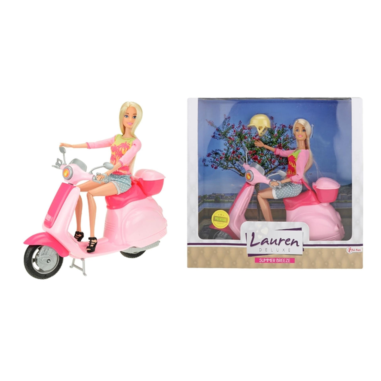 Toi-toys toi toys poupée ado sur scooter
