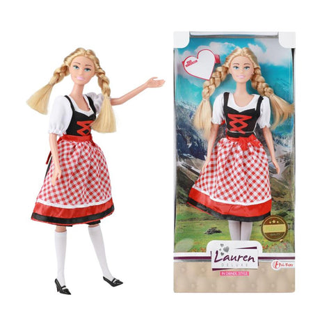 Toi-toys toi Toys poupée adolescente Lauren en costume traditionnel Dirndl