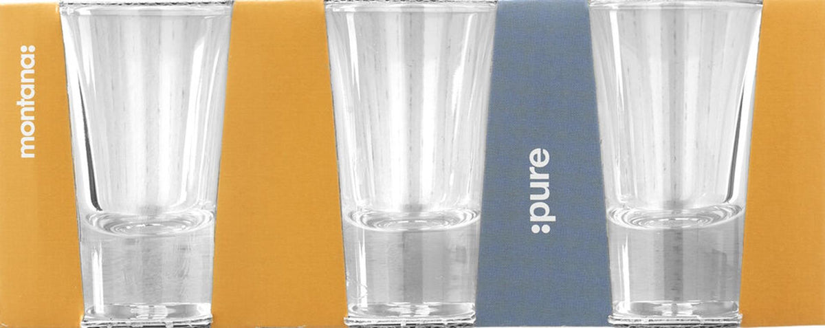 Montana verre à shot pur 3 pièces 40ml