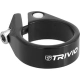 Trivio - collier de tige de selle aluminium noir 31,8mm