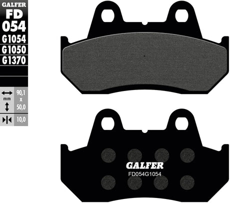 Galfer plaquettes de frein fd054 plaquette de frein fd054 g1054 organique