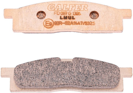 Galfer plaquettes de frein fd097 plaquette de frein fd097 g1396 métal fritté