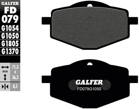 Galfer plaquettes de frein fd079 plaquette de frein fd079 g1050 oragnic