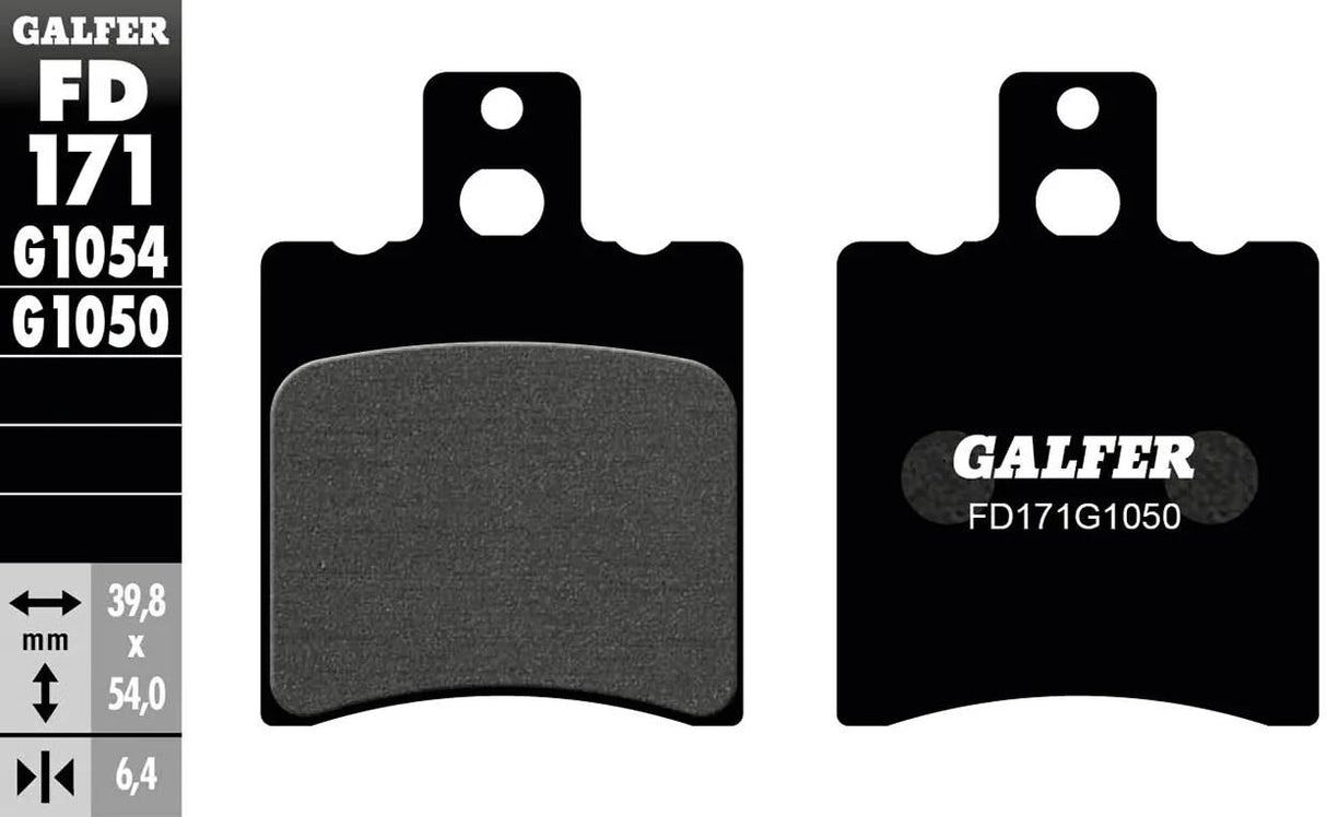 Galfer plaquettes de frein fd171 plaquette de frein fd171 g1050 organique