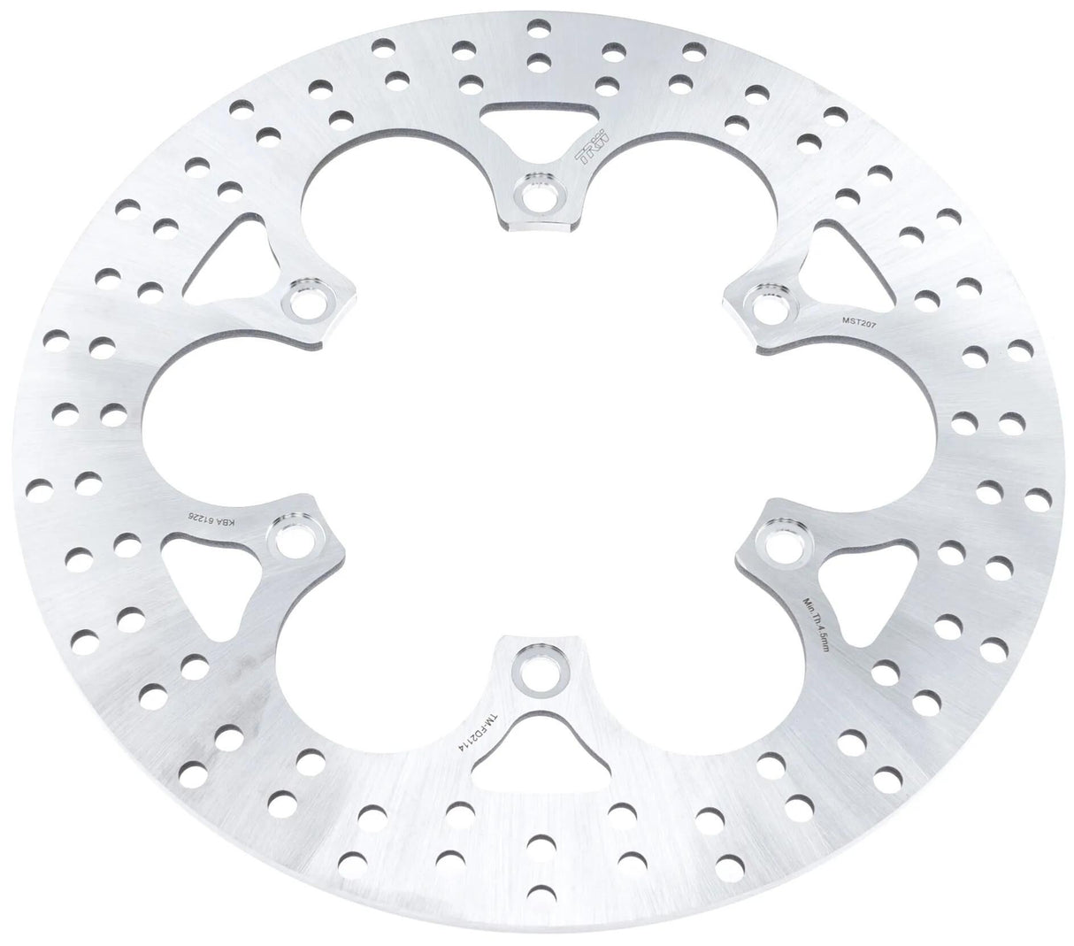 TRW -Disque de frein Lucas MST207 rotor MST207 rigide