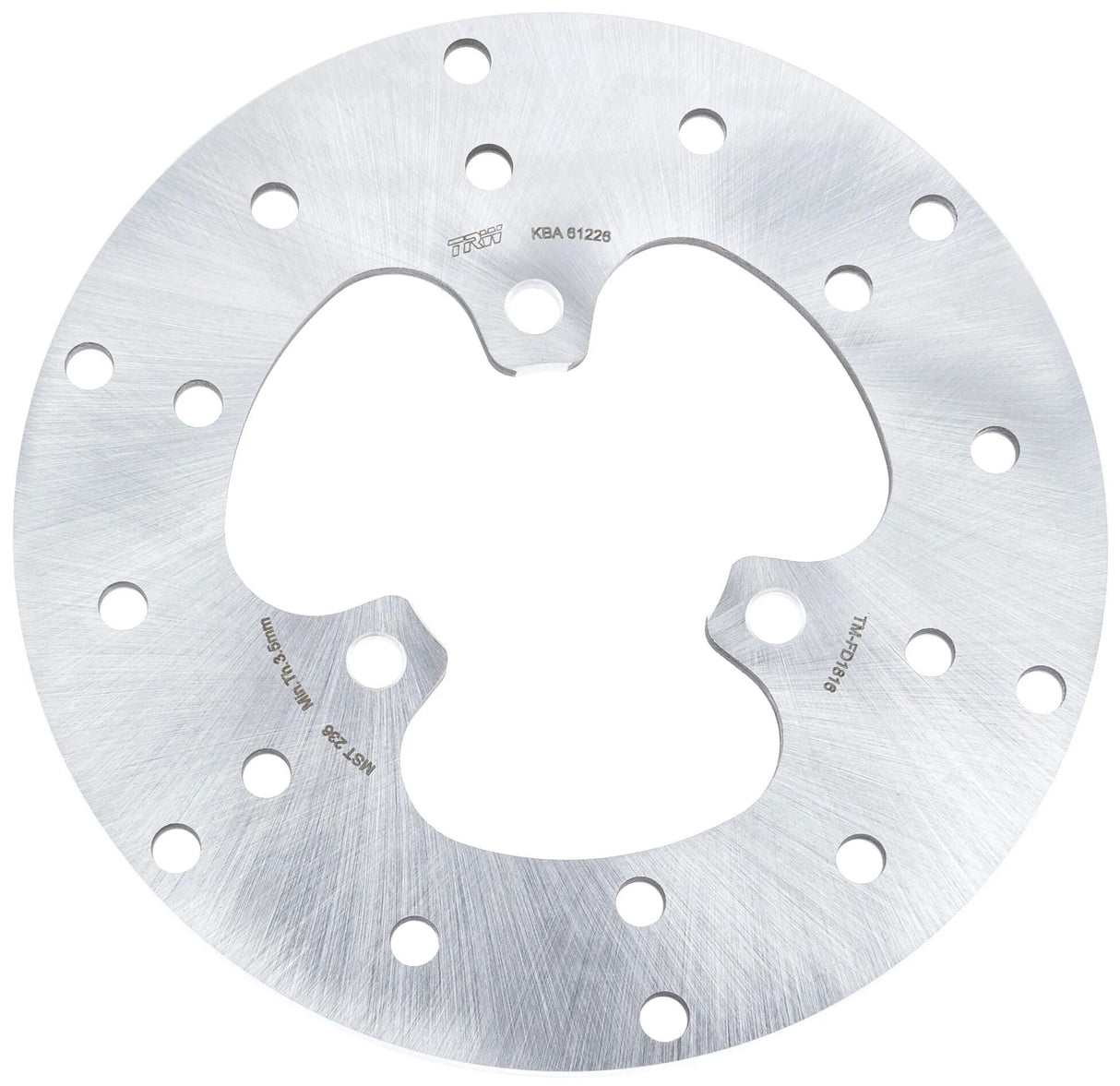 TRW -Disque de frein Lucas MST236 rotor MST236 rigide