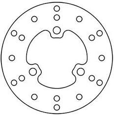 TRW -Disque de frein Lucas MST241 rotor MST241 rigide