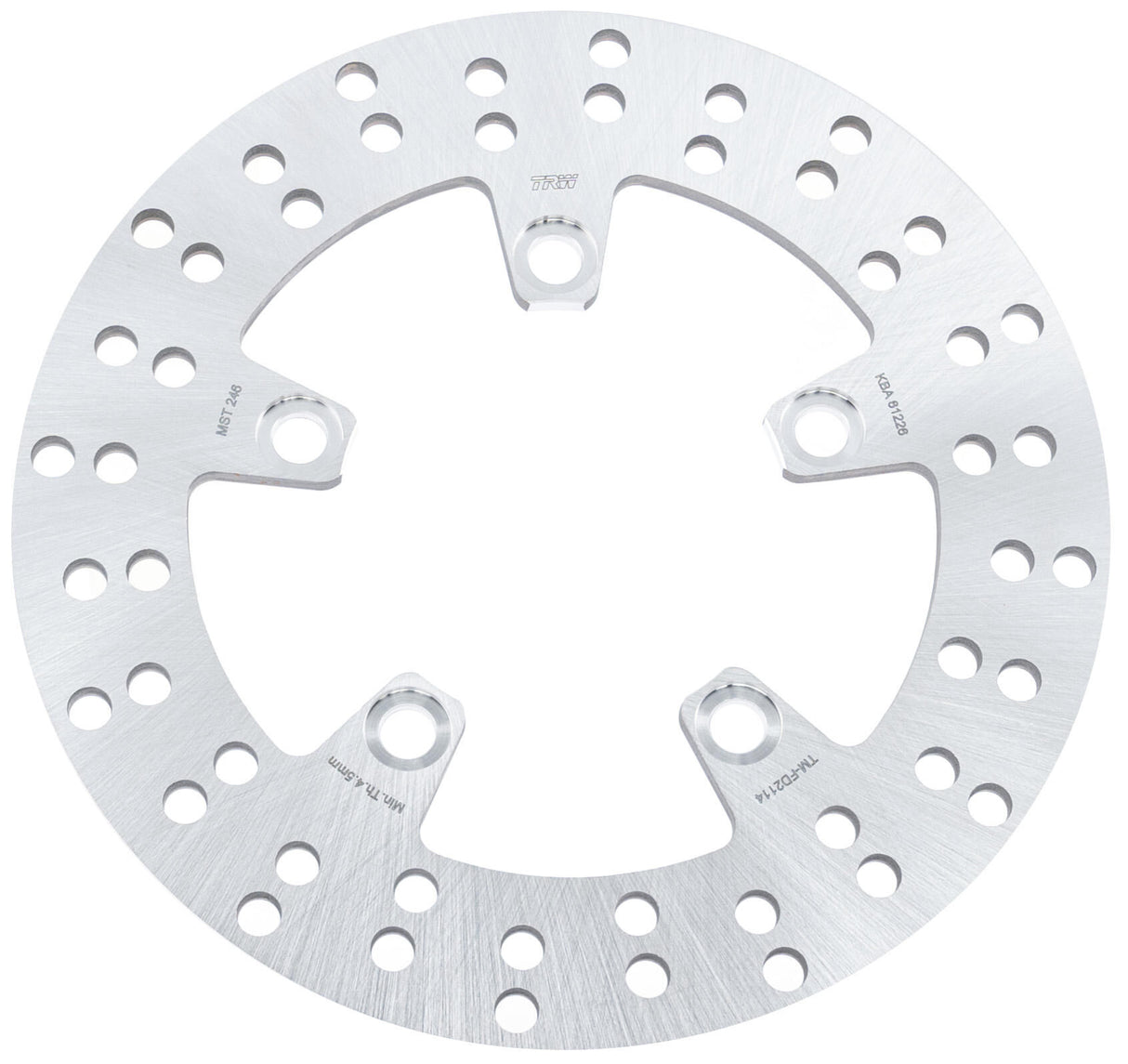 TRW -Disque de frein Lucas MST246 rotor MST246 rigide