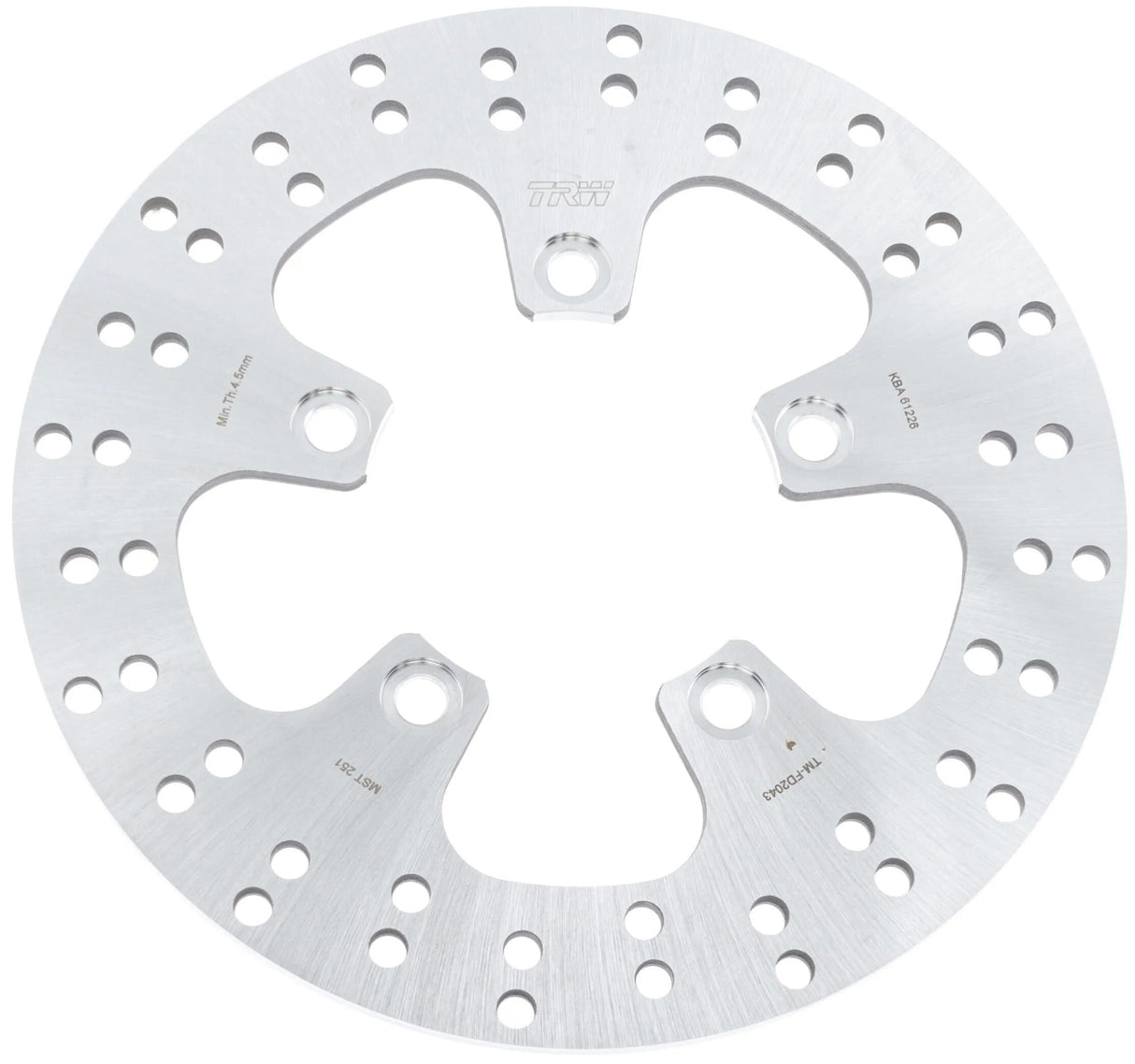 TRW -Disque de frein Lucas MST251 rotor MST251 rigide