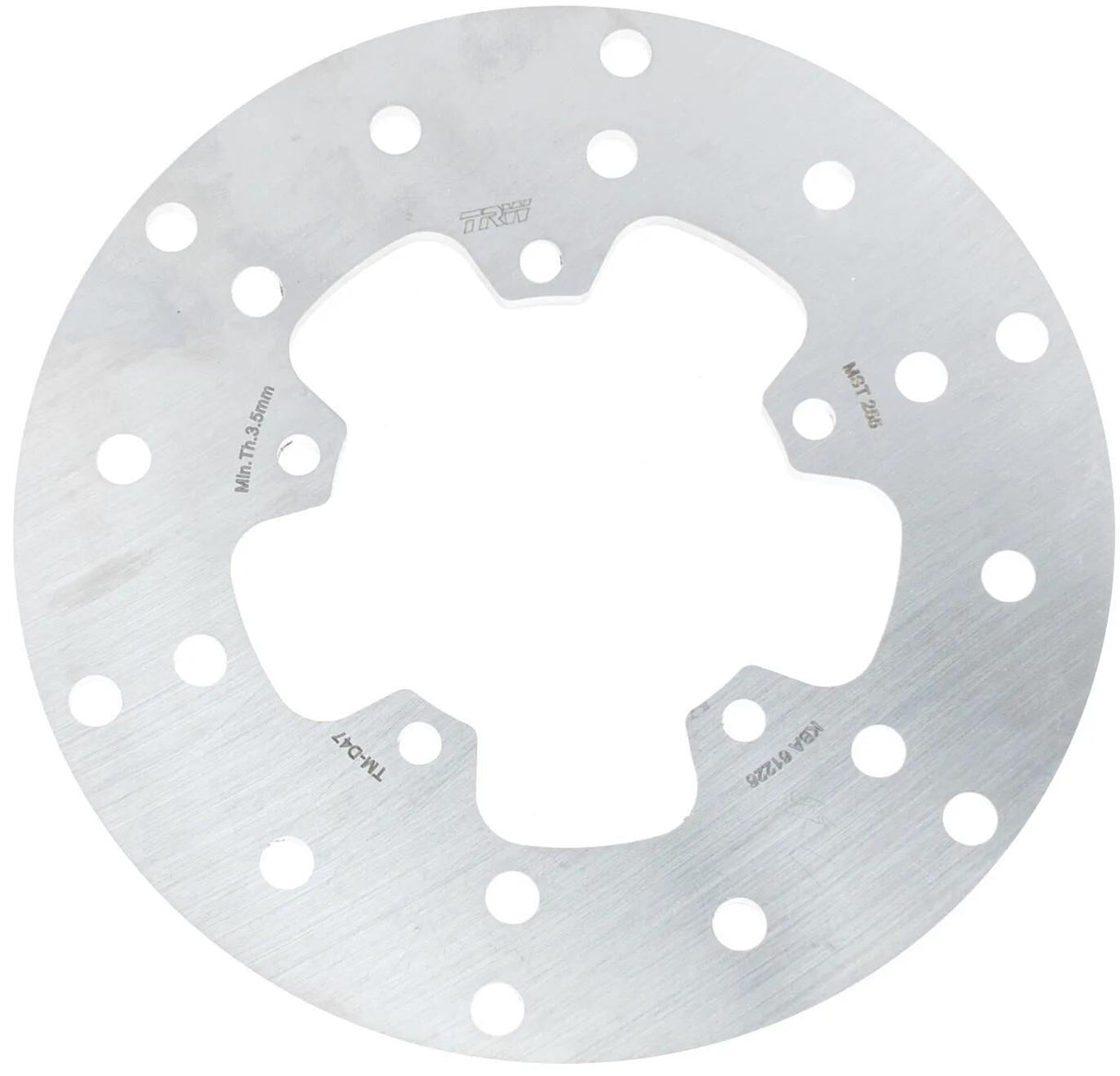 TRW -Disque de frein Lucas MST255 rotor MST255 rigide