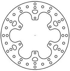 TRW -Disque de frein Lucas MST330 rotor MST330 rigide