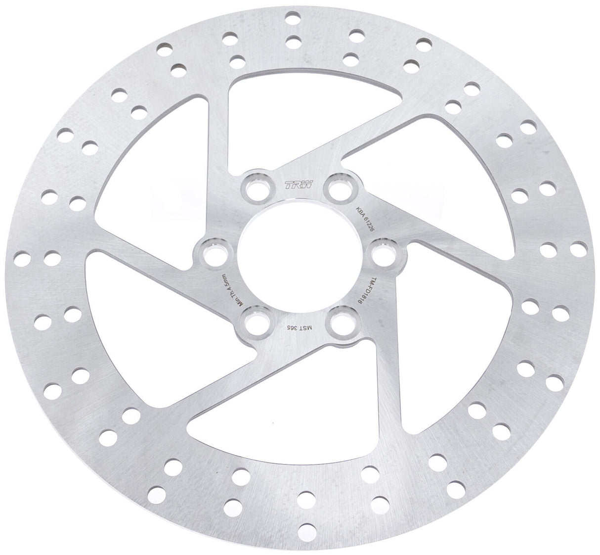 TRW -Disque de frein Lucas MST365 rotor MST365 rigide