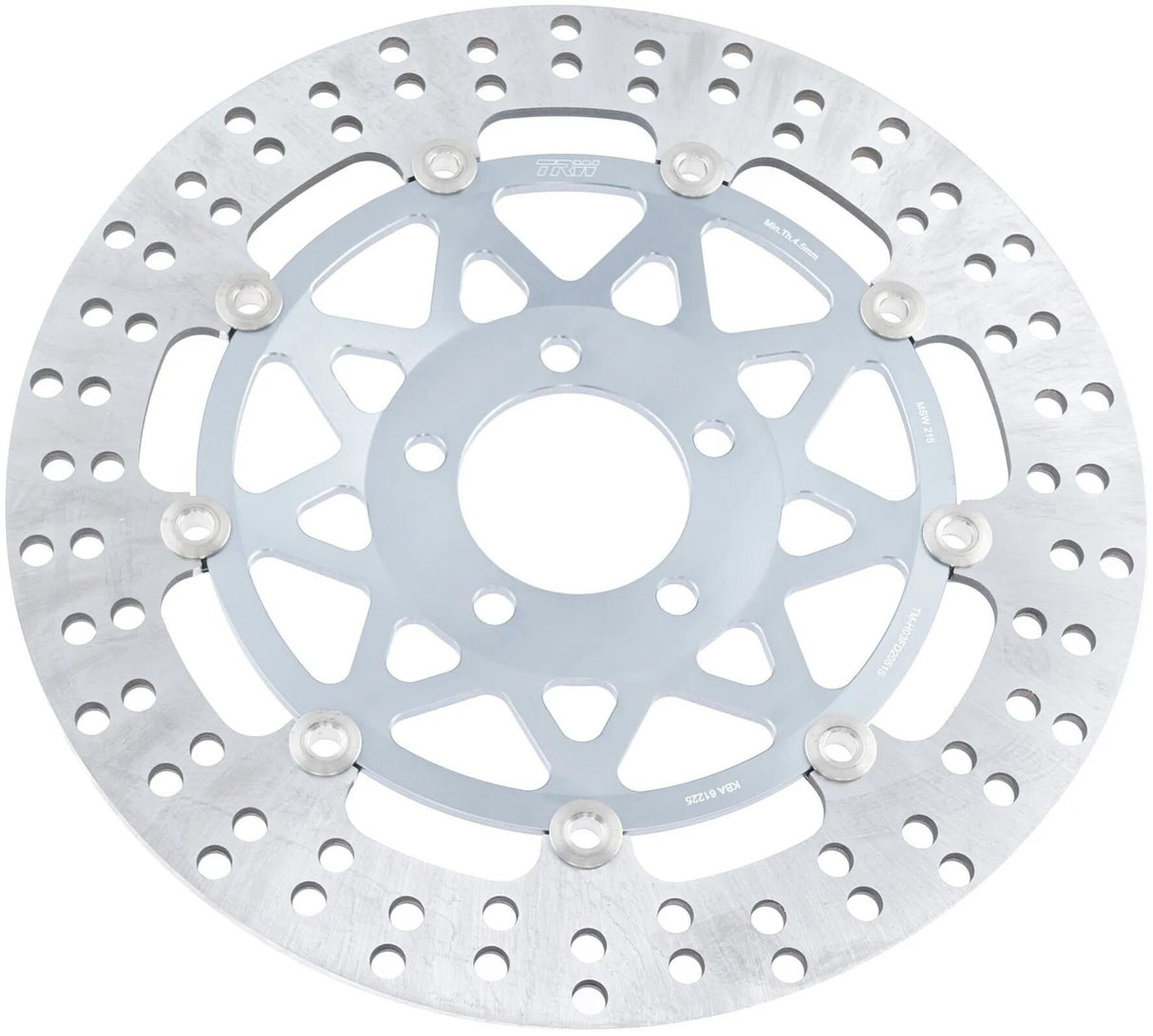 TRW -Disque de frein Lucas MSW215 rotor MSW215 flottant
