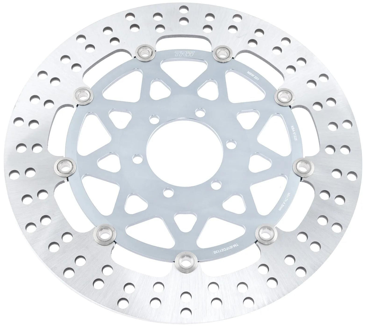 TRW -Disque de frein Lucas MSW221 rotor MSW221 flottant
