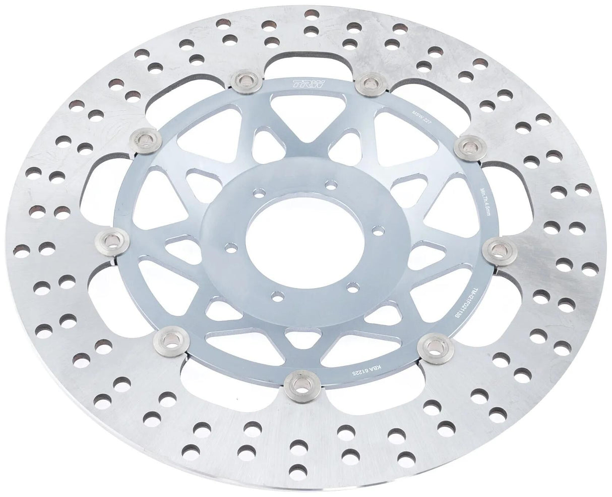 TRW -Disque de frein Lucas MSW227 rotor MSW227 flottant