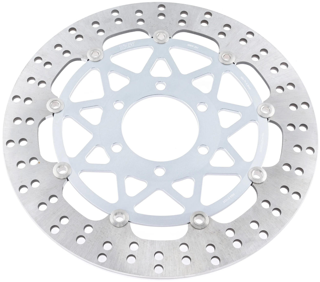TRW -Disque de frein Lucas MSW251 rotor MSW251 flottant